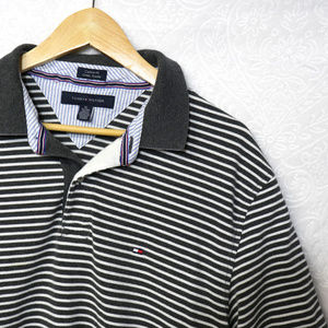Tommy Hilfiger Custom Fit Striped Polo Shirt